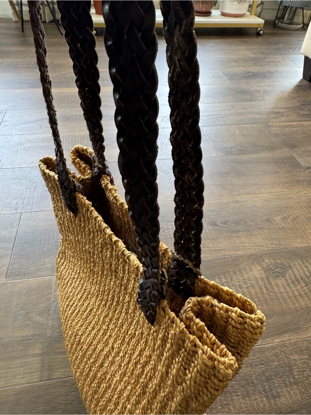 Talbots Woven Straw Shoulder Bag Purse — image 6 of 7